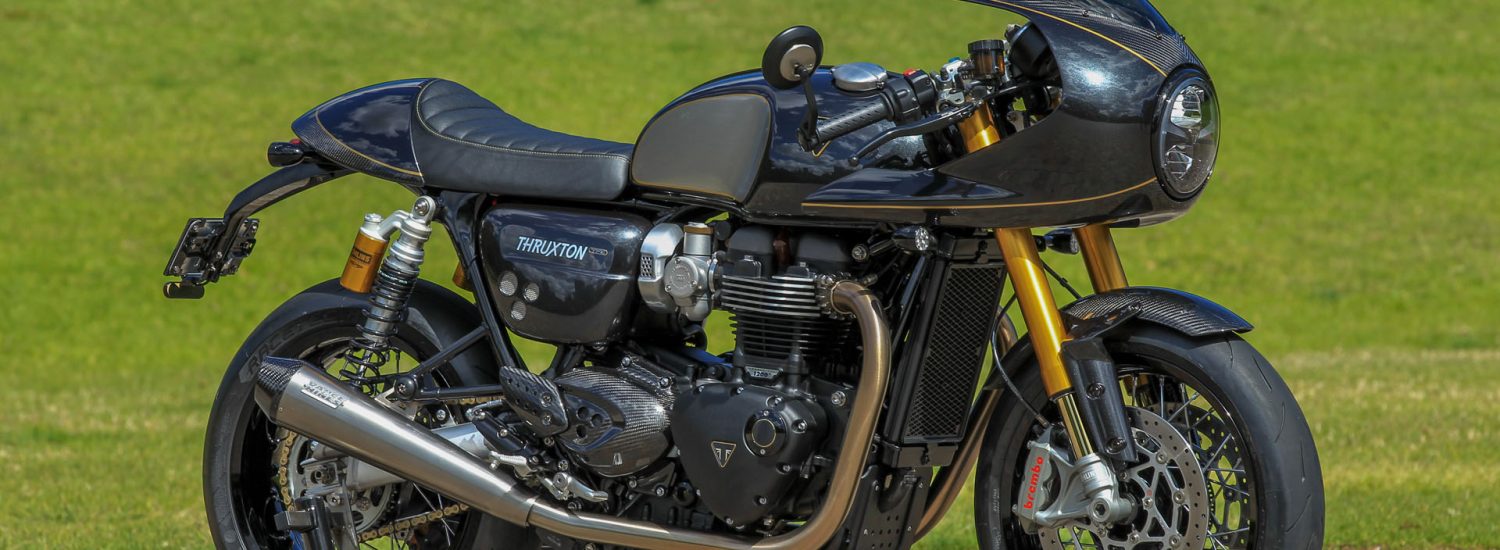 The Triumph Thruxton TFC isn't just a stock Thruxton 1200 with a special badge. Triumph gave it a spec'd up engine and some seriously premium equipment.