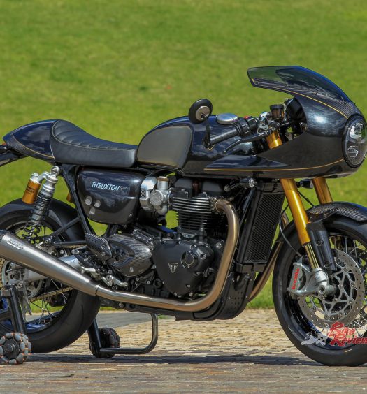 The Triumph Thruxton TFC isn't just a stock Thruxton 1200 with a special badge. Triumph gave it a spec'd up engine and some seriously premium equipment.