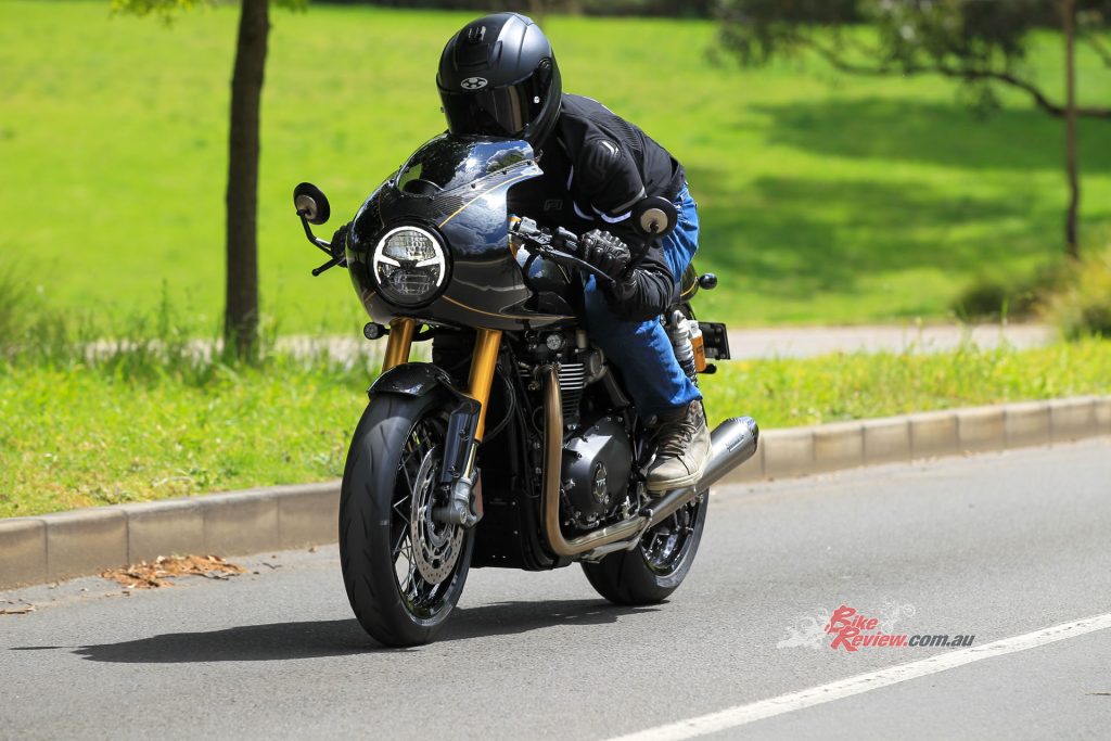 Dave also owns a Triumph Thruxton TFC, number 270 of 750 made, and we have a feature on that coming up...