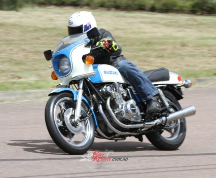 "Of course, when the opportunity came to ride this GS1000S, an original 1979 at that, the first one, I was totally stoked. It was definitely one I had been waiting for…"