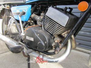 The amazing, ever reliable and quick RD250 motor.
