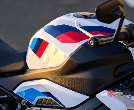 That spectacular frame based on the S 1000 R.