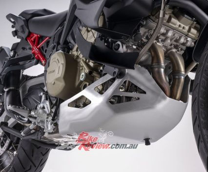 The Multistrada V4 has the ability to switch the rear cylinders off.