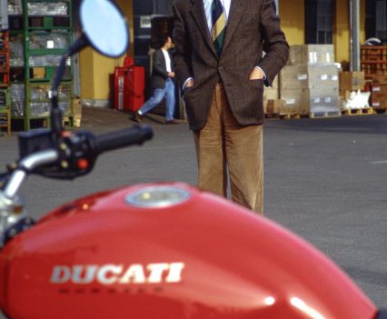 Massimo Bordi with the M900 in Feb 1992.