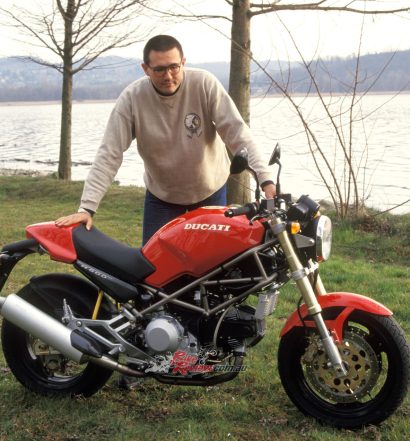 Galluzzi told the story firsthand of how he created the Ducati Monster that made its public debut at the Cologne Intermot Show in Germany exactly 30 years ago in October 1992.