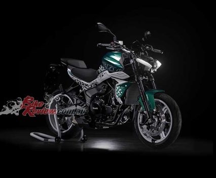 The Tornado Naked Twin 500 introduces new expressive language that will be the benchmark for the new family of sports bikes from the Pesaro-based manufacturer.