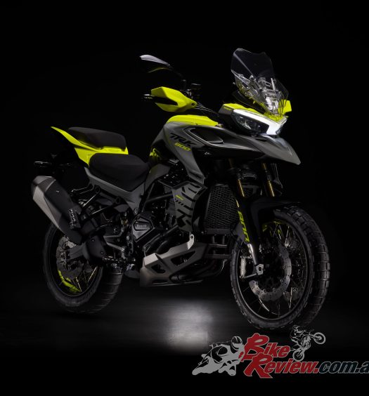 Benelli presented the TRK 800, a brand new adventure bike from the manufacturer based in Pesaro, at EICMA 2022.