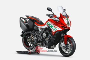 The most eclectic MV Agusta, in its RC version, boasts a number of cool details that make it even more exclusive, it is being produced in a 300 units limited edition series, all numbered and certified.