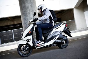 The Avenis 125 is on sale online now for $3890 MSRP ($4890 Ride Away) and is estimated to arrive locally in January 2023.