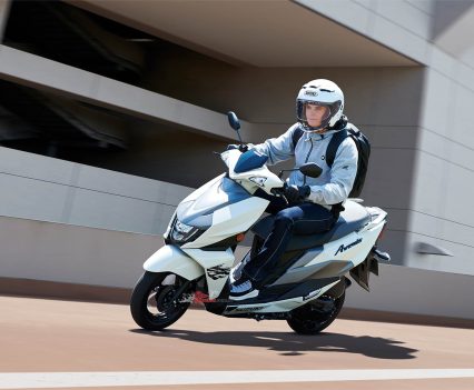 Suzuki have put plenty on focus on low running costs for the Avenis 125...