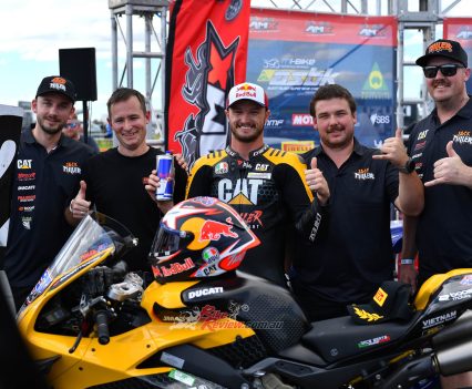 The presence of Jack Miller in '21 and '22 has played a massive role in increasing awareness of the ASBK Championship and its world class racing.
