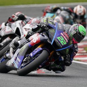 Jason O'Halloran's frustrating end to the season continued in BSB, with things outside of his control ensuring he failed to score points at the finale at Brands Hatch. Photo: McAMS Yamaha Racing Team Facebook.