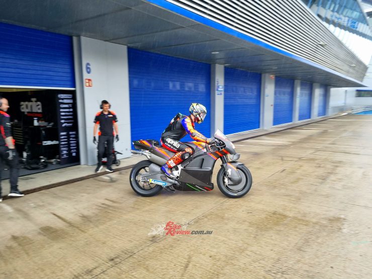 Lorenzo Savadori was busy with the Test Team in Jerez de la Frontera for two days of testing on 15 and 16 November.