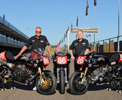 Barry and Ken have been in business together for over 40-years and thankfully for us fans, they put a lot of their cash back into racing, giving us the opportunity to see these masterpieces in action.