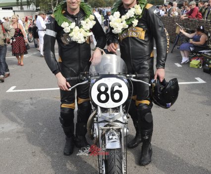Craig and Beau at Goodwood back in 2014.