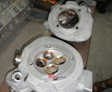 Prototype 8-valve heads in 2015.