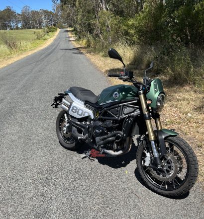 First ride home, the Leoncino 800 Trail feels even better on the familiar roads of the Illawarra.