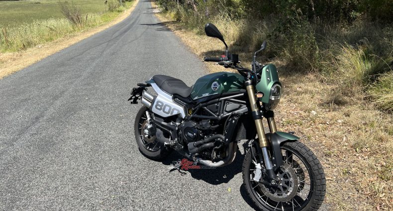 First ride home, the Leoncino 800 Trail feels even better on the familiar roads of the Illawarra.