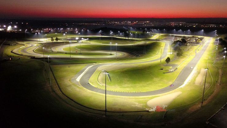 The mi-bike Motorcycle Insurance Australian Superbike Championship presented by Motul (ASBK) is set to return to Sydney Motorsport Park (SMSP) in 2023 and – for the first time ever – under lights!