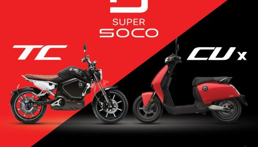 New Year, Free Upgrades With The Super SOCO TC Cafe Racer & CUx!