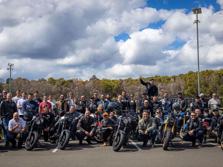 Over four hours, people who had chatted at length on XSR forums for years finally met each other in person to ride through Sydney’s Royal National Park.