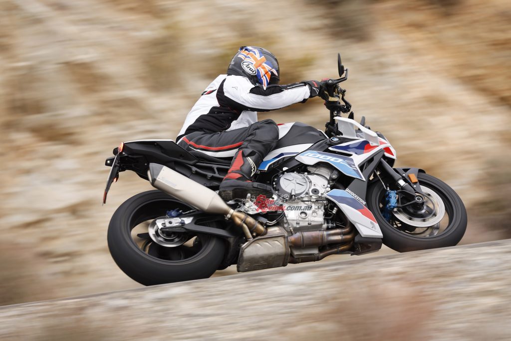 "This is a really agile motorcycle, despite its physical bulk."