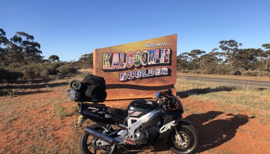 Travel: Riding A ’92 CBR900RR Fireblade Across Australia.