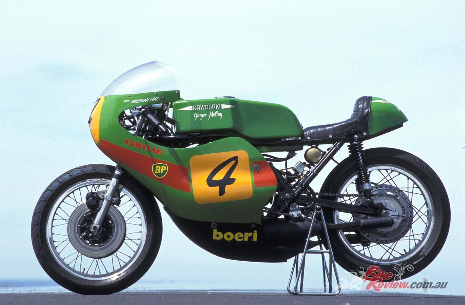 "To find a period racer of any kind in such original, authentic condition, yet still capable of winning races is a rare event, but all the more so when it’s one of the early customer GP two-stroke."