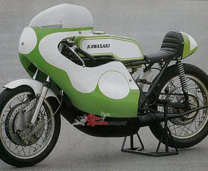 With the commercial success, was a short but inevitable step to develop the full-on 500GP production racer that the Mach III seemed destined to spawn. In doing so, Kawasaki altered the face of Grand Prix racing forever.