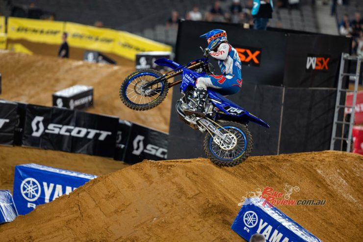 "Cosford, who joined the team for the 2022 Australian Supercross Championships cemented his spot for 2023 with his ‘never say die’ attitude and impressive work ethic."