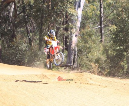 Hung up the motocross gloves when I made the move up to 125cc two-strokes. Never raced this bike, just a few fun days.