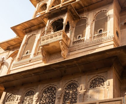 Royal Enfield in Jaisalmer.