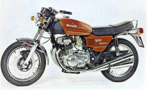 Under the De Tomaso ownership, Benelli would create some interesting machines, like the Quattro 500 (which featured a copy of the Honda CB500 engine).