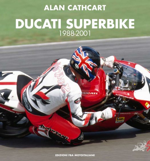 As the name suggests, this covers the history of the factory Ducati Superbike racers during the Desmoquattro era from 1988 to 2001.