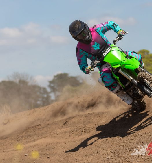 "The brakes paired with the Dunlop MX33 tyres make me feel very safe knowing that I'm able to pull up when needed."