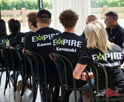 Empire Kawasaki signing day at Zonzo Estate.