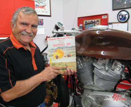 The late Don Tilley, legendary H-D dealership owner, ended up restoring and continuing to race the Lucifer's Hammer...