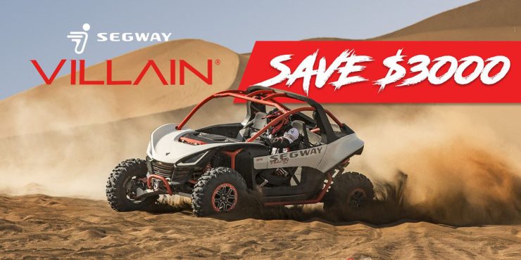 Promotional RRP from $24,990 in two bold colourways, and 2 years warranty. Offer ends on 30th April 2023. The SX10 W (Wide Deluxe model) comes with 30" tyres and is 8" wider than the SX10.