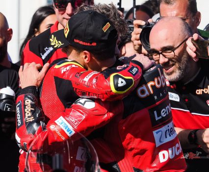 The weekend was also Bautista's eighth win at ‘The Island’, making him the most successful rider at the circuit. In terms of his career, it was his 61st WorldSBK podium and Ducati’s 395th win in WorldSBK.