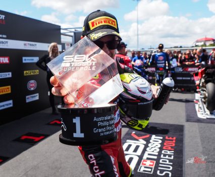 The Spaniard claimed his second win of the round with a superb ride in the Superpole Race, while Jonathan Rea finished seventh.