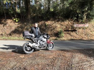 Taka's first ride on the T32 tyres was a cold winter day and the performance impressed him.