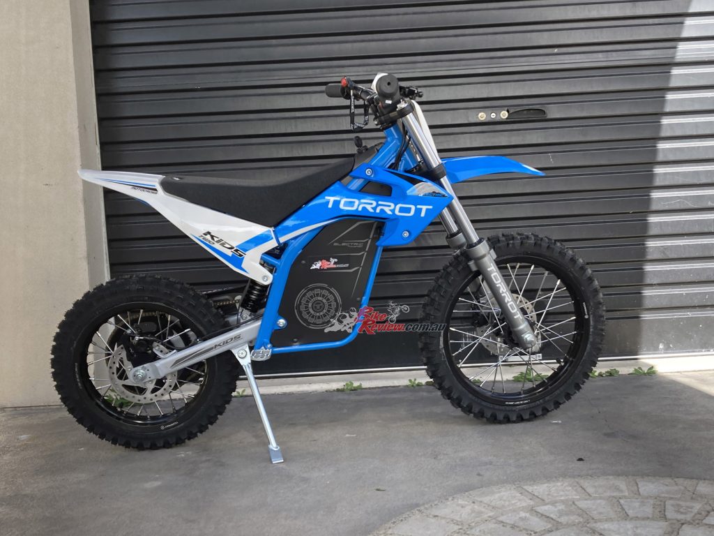 The BikeReview Torrot MX2 will be used in place of our KTM50SX Mini for a while competitively, as well as a fun bike for the kids to ride...