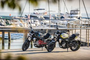 Retail price is $5990 rideaway, the 300CL-X should prove to be an affordable entry into the motorcycling world!