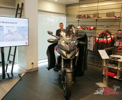 Ducati Multistrada V4 Rally Unveiling.