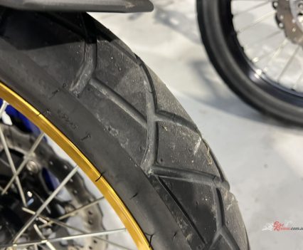 The Dunlop Trailmax Maxtour's weren't the best choice in hoop for the type of riding we were doing.