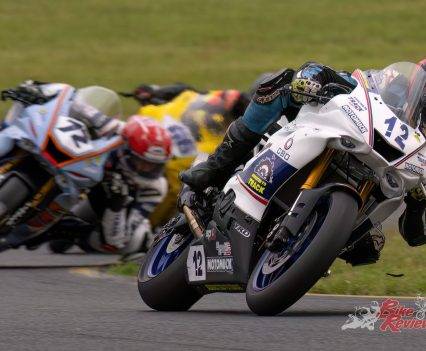 A lot of the Australian Supersport 600 class were new to SMSP. They got to grips with it quite quickly though...