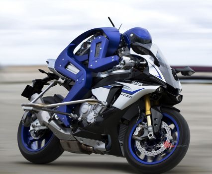 Yamaha used what they learnt from their automated rider.