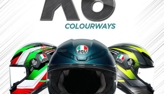 New AGV K6 Colourways Available Now