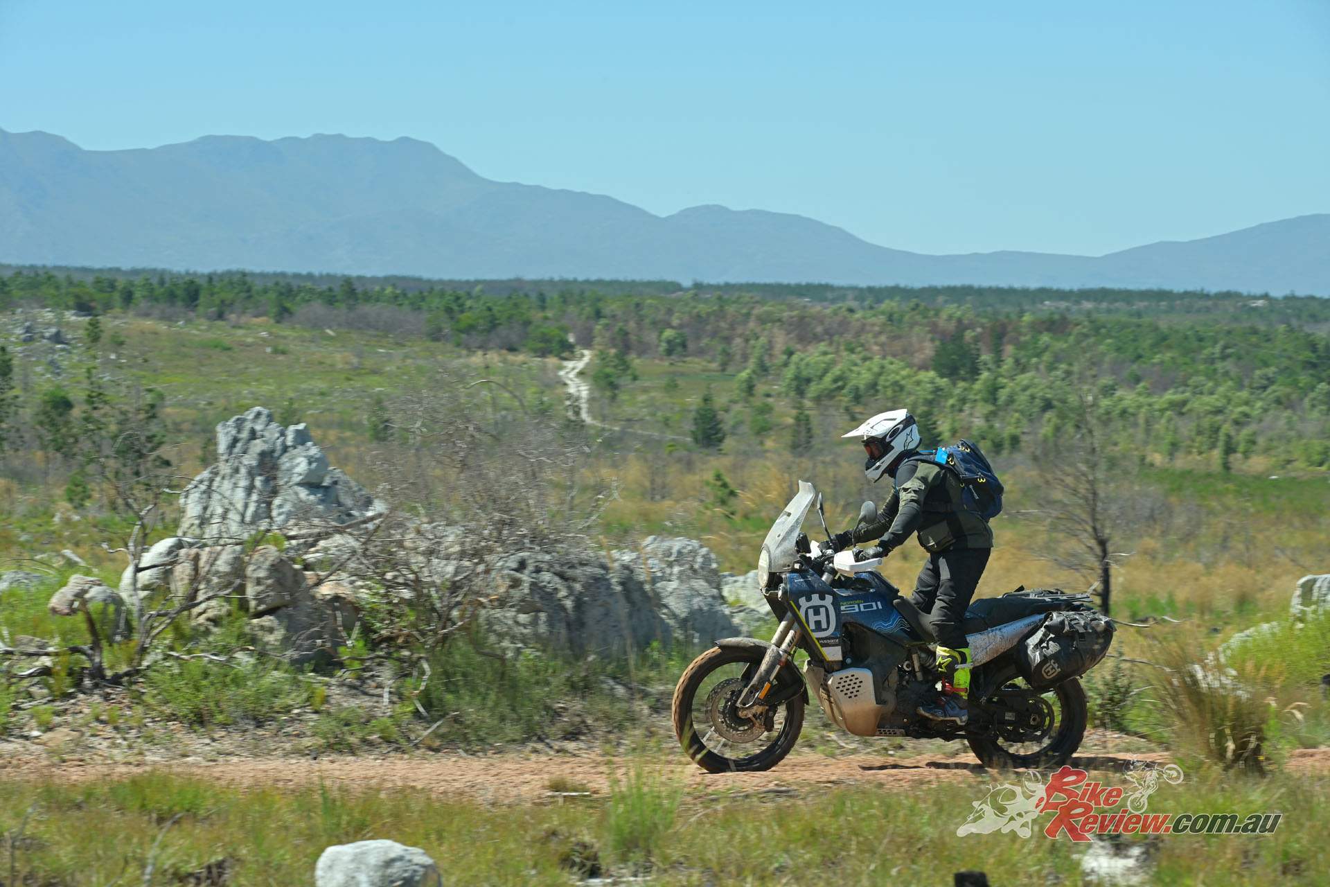 South Africa has some seriously harsh riding conditions, a perfect test for the beefed up Norden 901 Expedition...