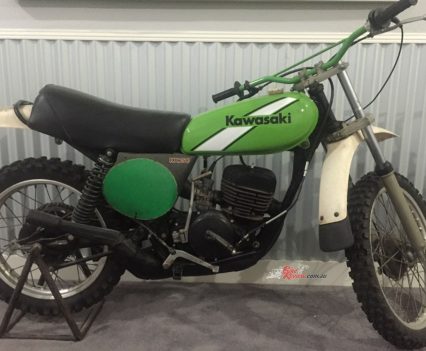 The KX250 Robbie raced, he sold this machine and bought it back many years later.